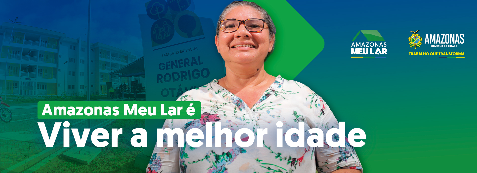 Banner do programa Amazonas Meu Lar