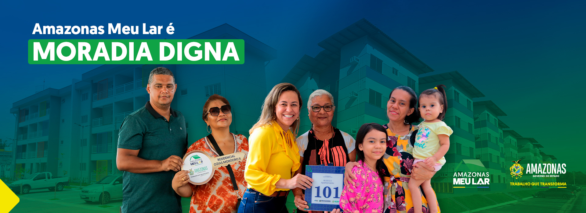 Banner do programa Amazonas Meu Lar