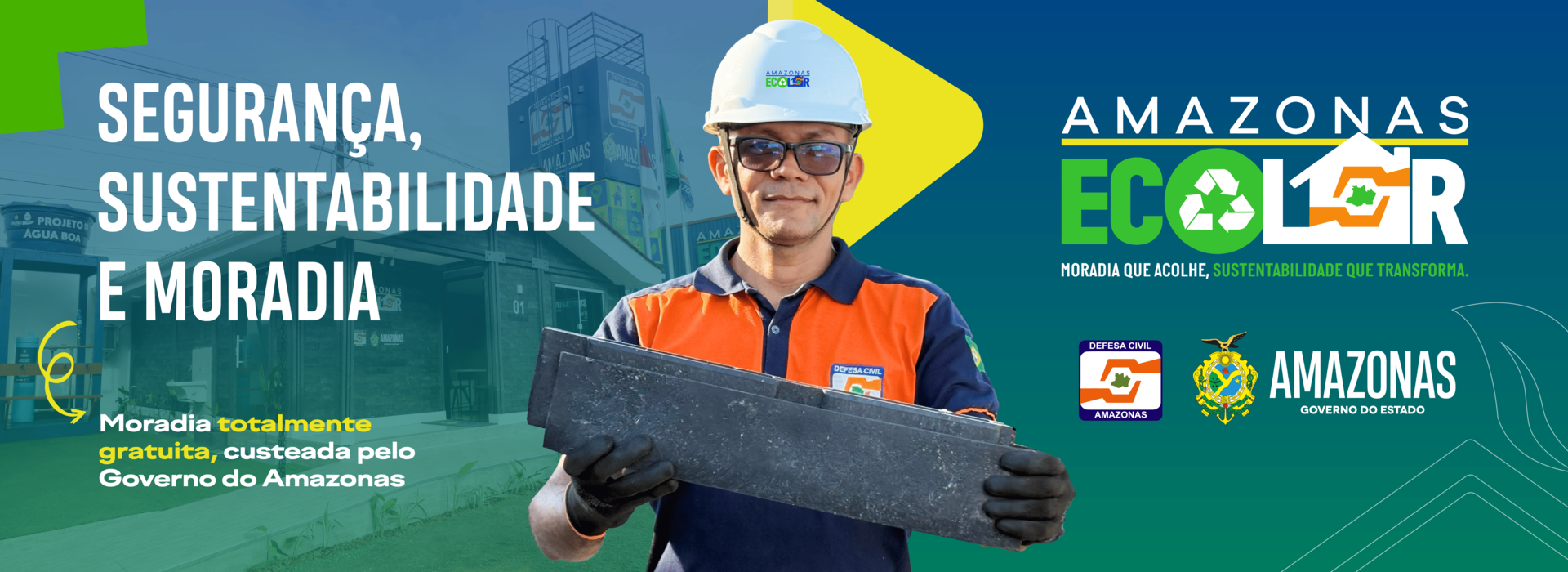 Banner do programa Amazonas Meu Lar